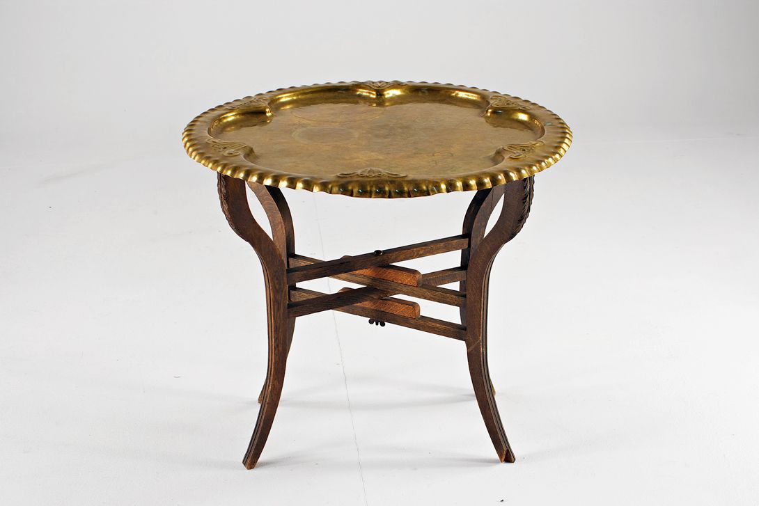 Foto Art Deco Exotic Coffee &#038; Smoking Table 1920 h62x58