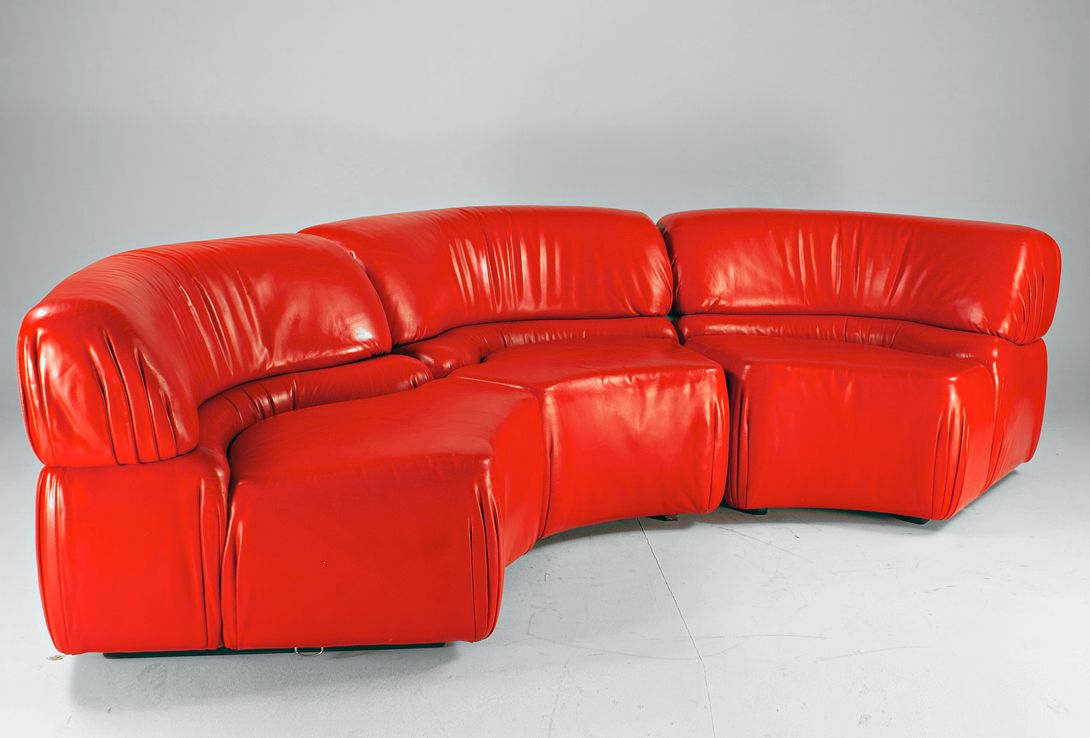 Foto Red de Sede Modular Lounge 6 Seats
