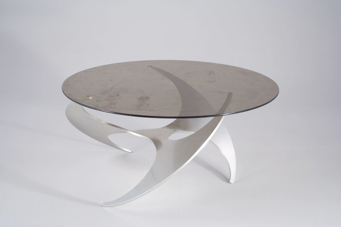Foto Propeller Coffee Table Knut Hesterberg for Roland Schmitt 1965 h47x96