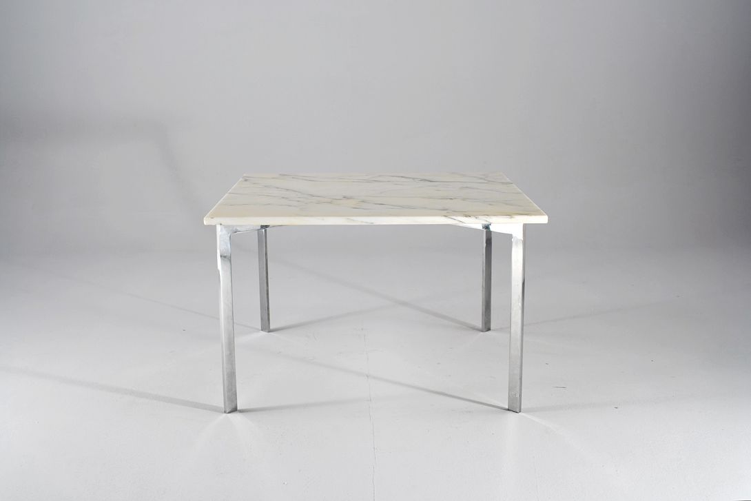 Foto Knoll Coffee Table Marble Top h47x75x75