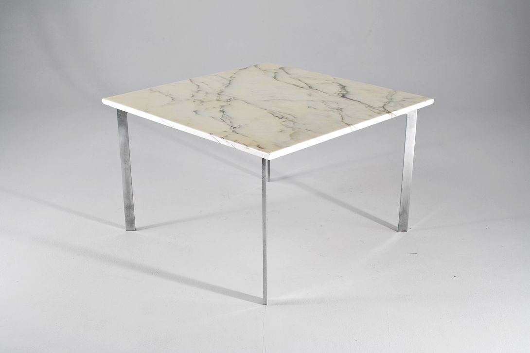 Foto Knoll Coffee Table Marble Top h47x75x75
