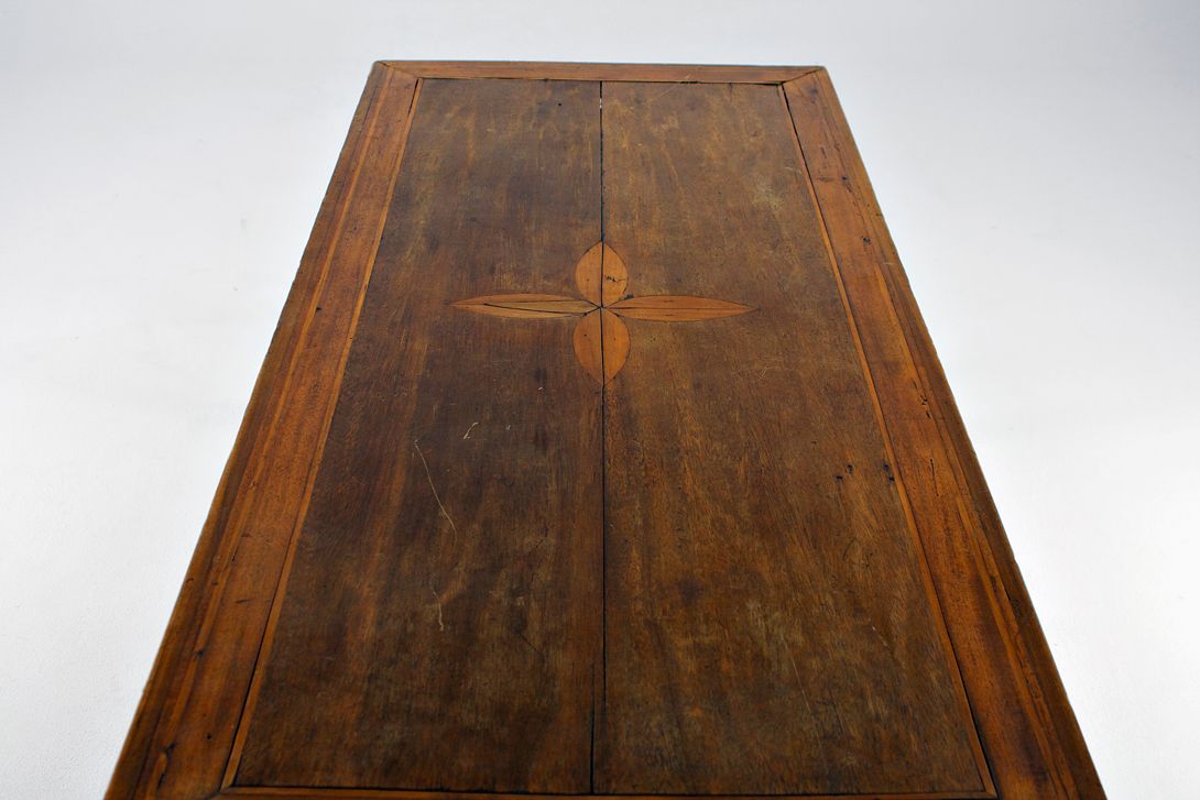 Foto Rustic Wooden Coffee Table Provence 1940 h53x128x59