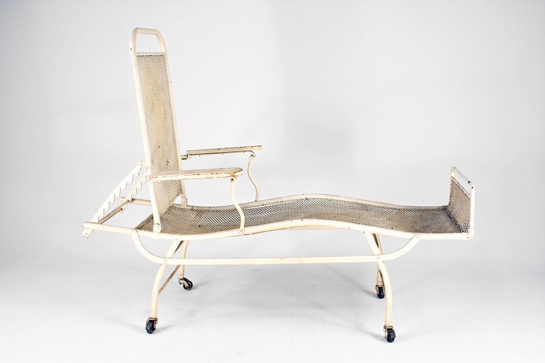 Foto Hospital Bed WWI Alsace 1914