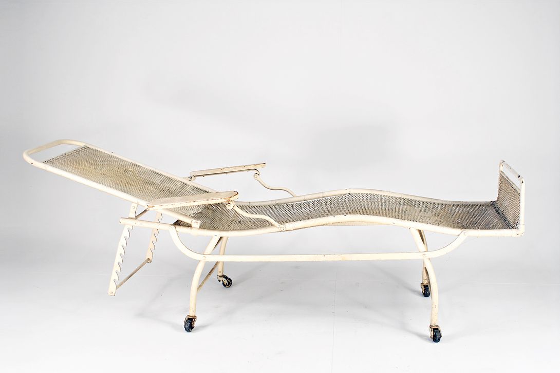 Foto Hospital Bed WWI Alsace 1914