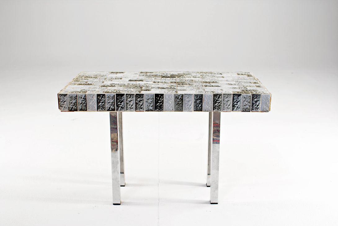 Foto Mosaic Lino Side Table h40x62x43