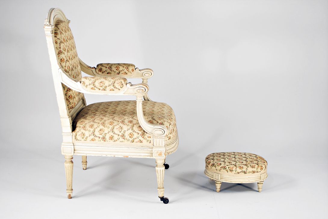 Foto Armchair Prussian Classicism Historism 1900
