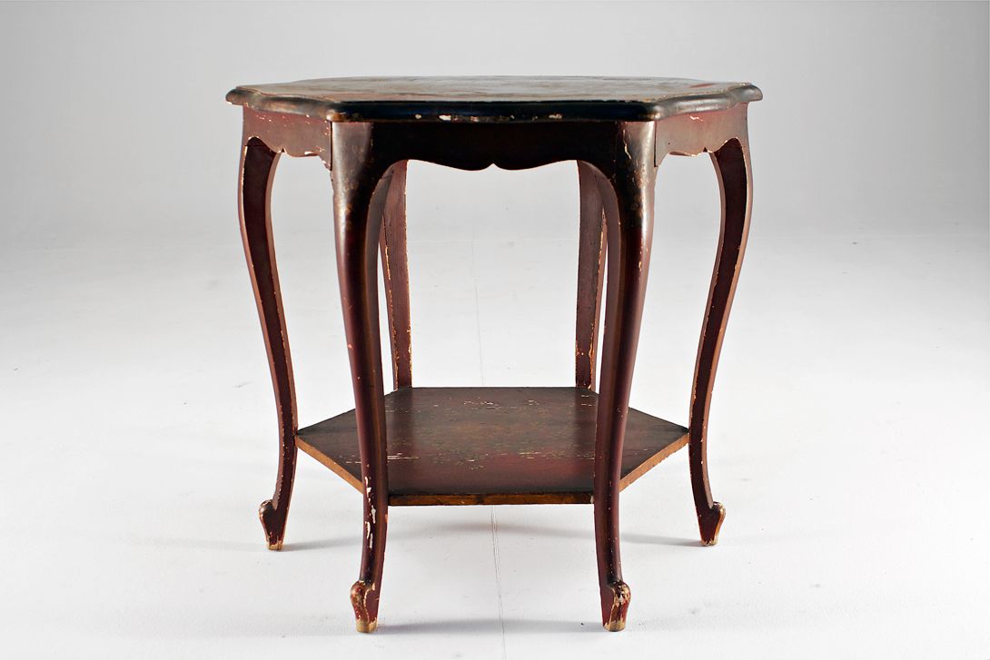 Foto Baroque Style Side Table h66x58x61