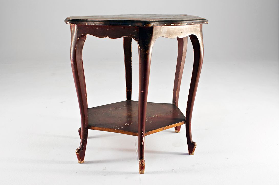 Foto Baroque Style Side Table h66x58x61