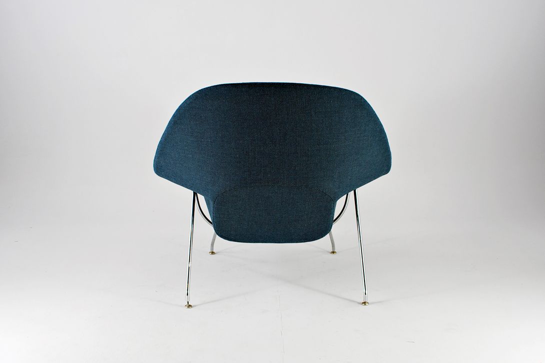Foto Blue Eero Saarinen Womb Chair 1948
