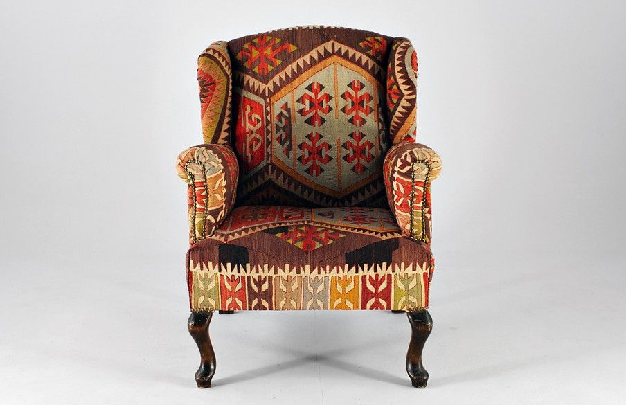 Foto Kelim Upholstered Armchair 1950