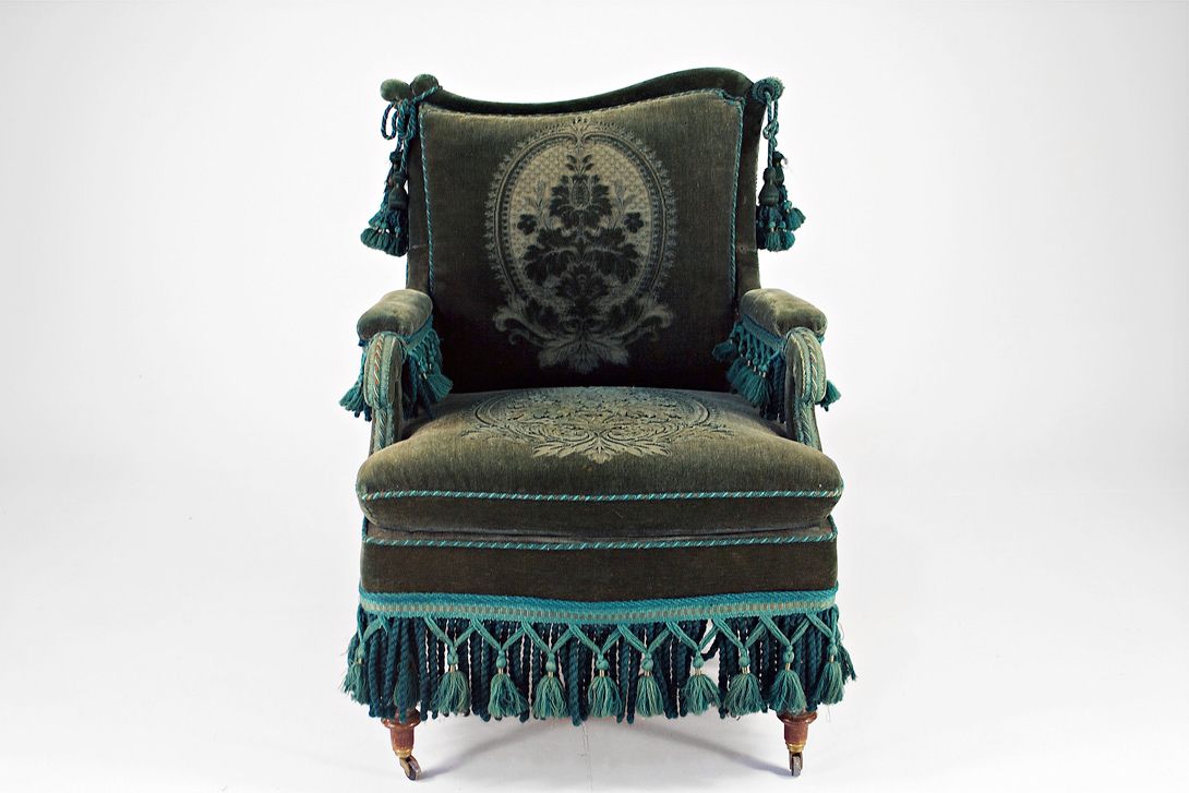 Foto Antique Bohemian Armchair 1880