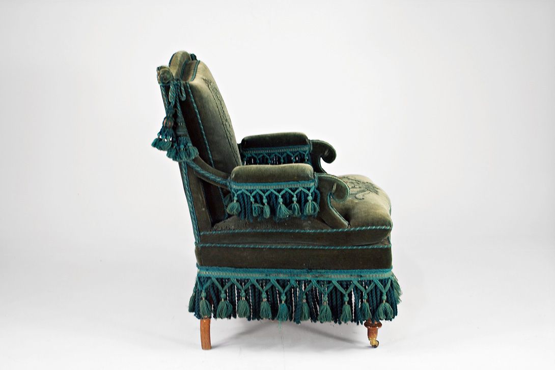 Foto Antique Bohemian Armchair 1880