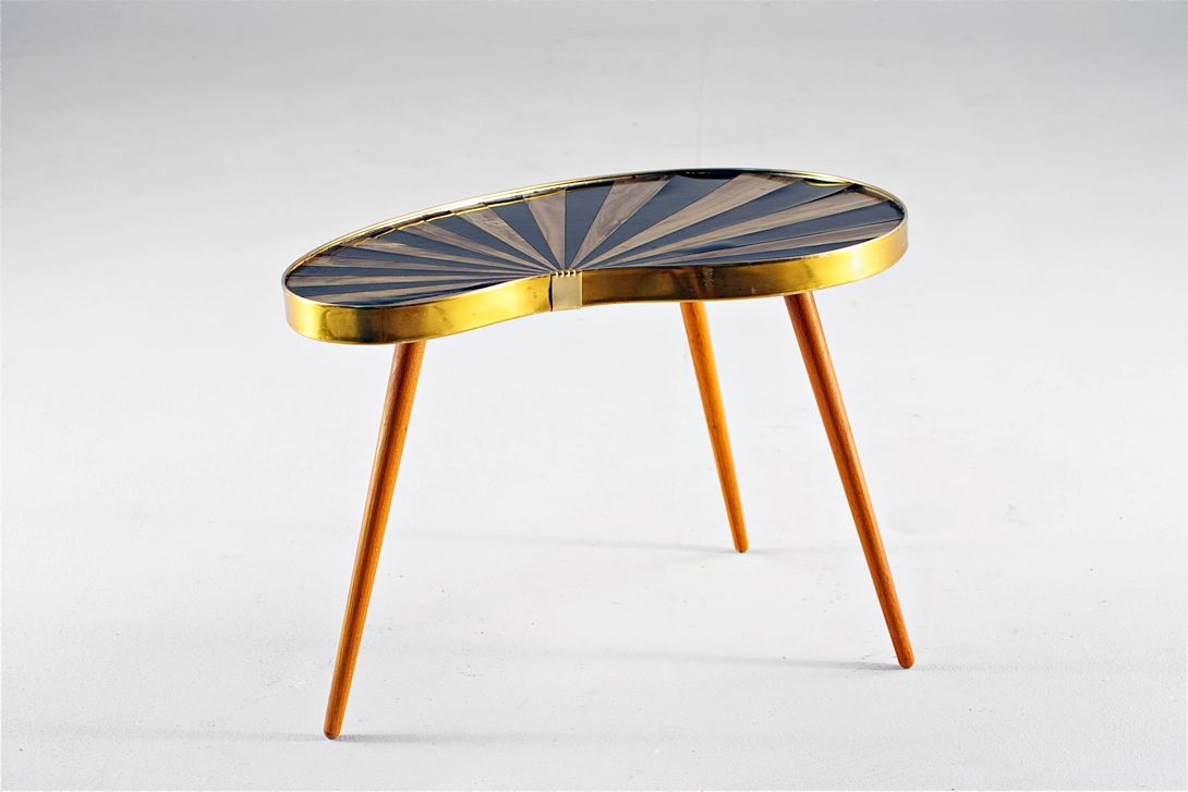 Foto Kidney Side Table GDR 1965 h45x28x38