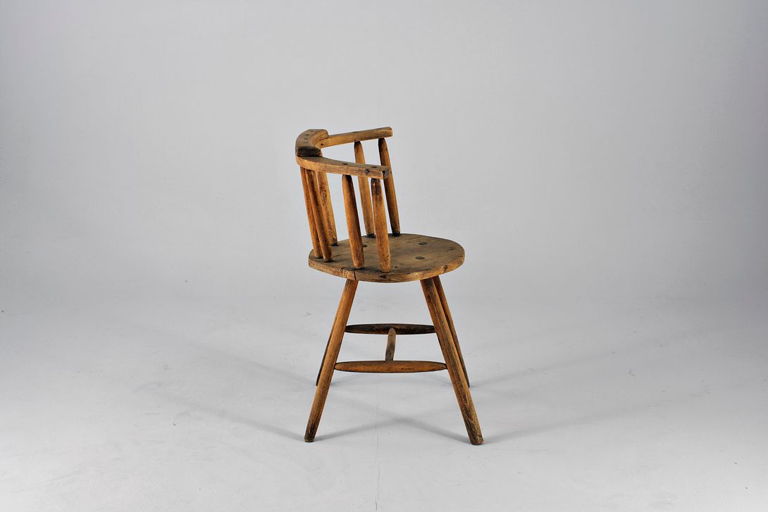 Foto Wood Kitchen Chair Swiss Alps 1910