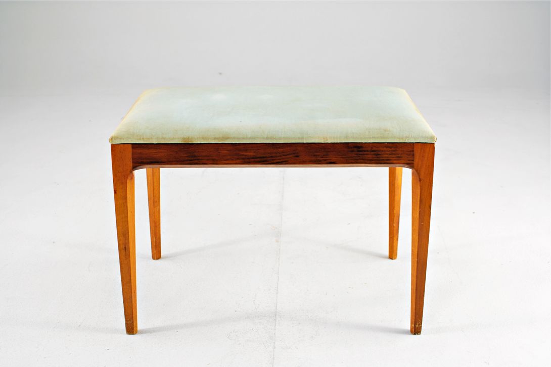 Foto Upholstered Wooden Bench