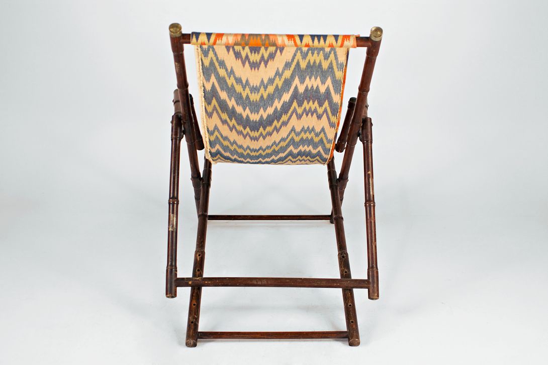 Foto Art Deco Bamboo Deck Chair JUST DECORATION