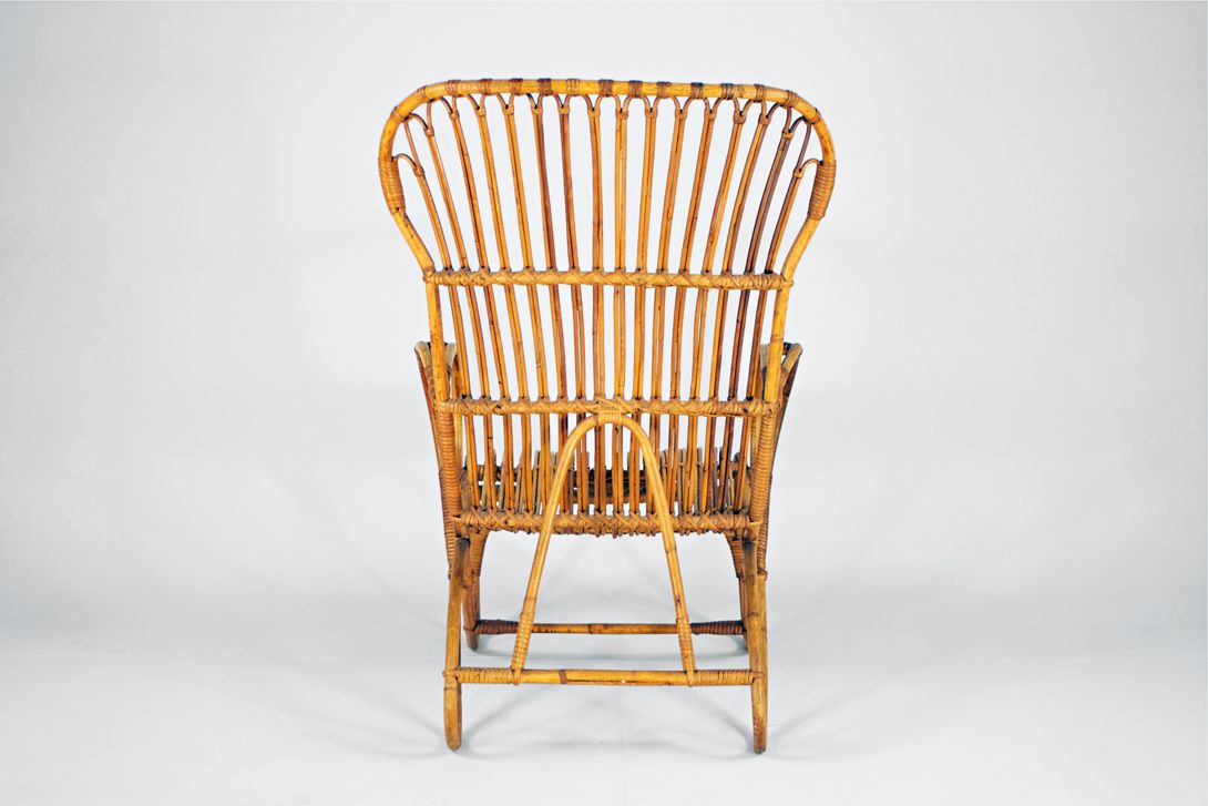 Foto Italian Bamboo Comfort Chair 1955