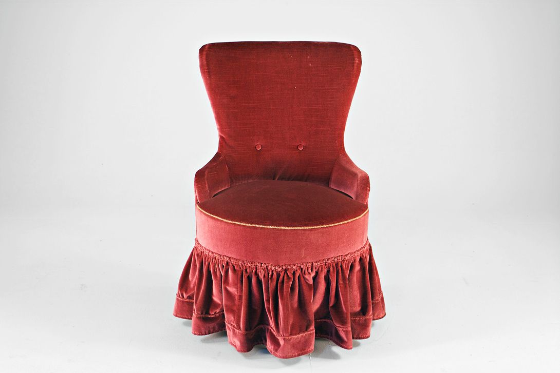 Foto Velvet Lady&#8217;s Comfort Chair 30´s h88x55x52
