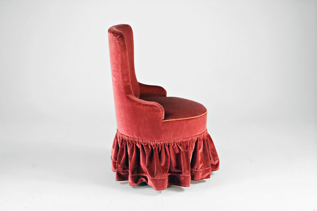 Foto Velvet Lady&#8217;s Comfort Chair 30´s h88x55x52
