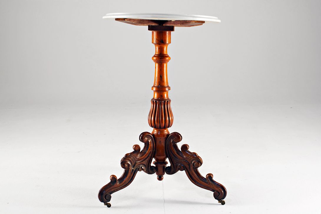 Foto Baroque Side Table with Marble Top h75x48
