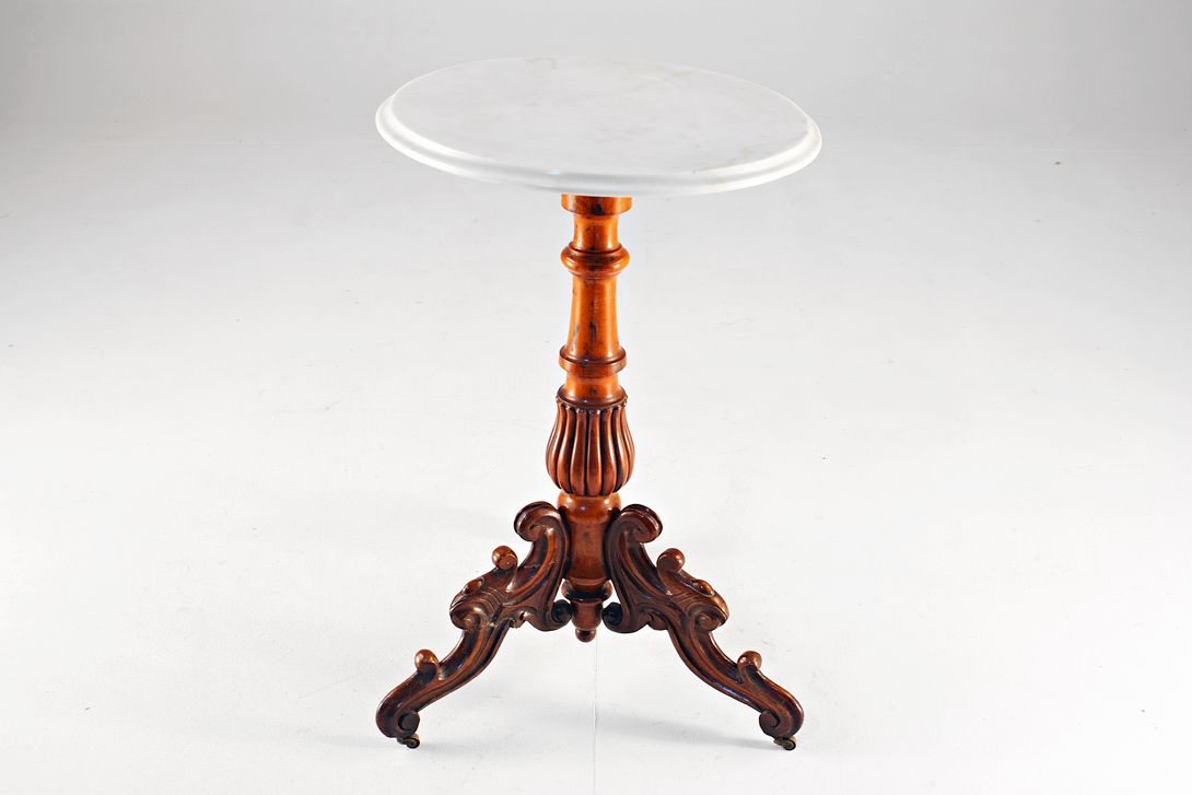 Foto Baroque Side Table with Marble Top h75x48