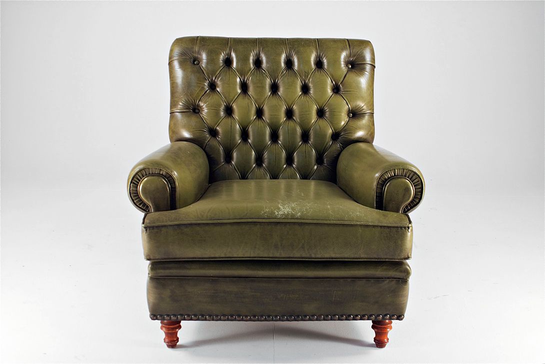 Foto Chesterfield Modern Southcoast Armchair Green