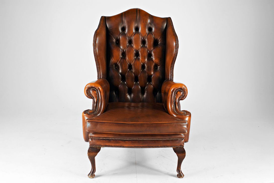 Foto Chesterfield High Backrest Lounge Chair 1956 h120