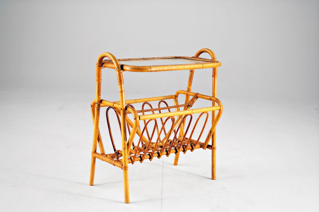 Foto Newspaper Side Table h53x51x29