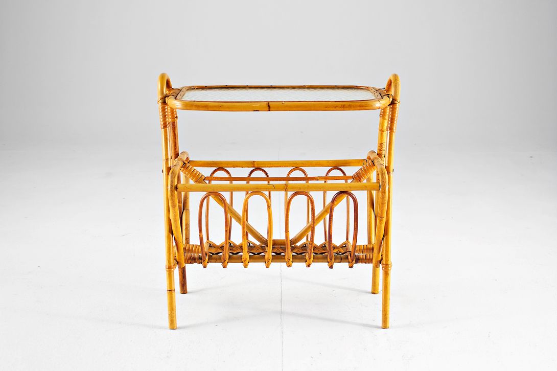 Foto Newspaper Side Table h53x51x29