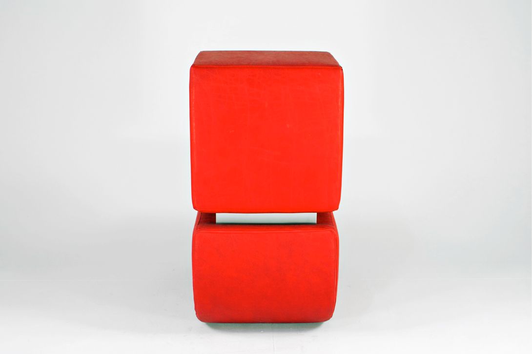 Foto Modular Lounge Seat Lego Red