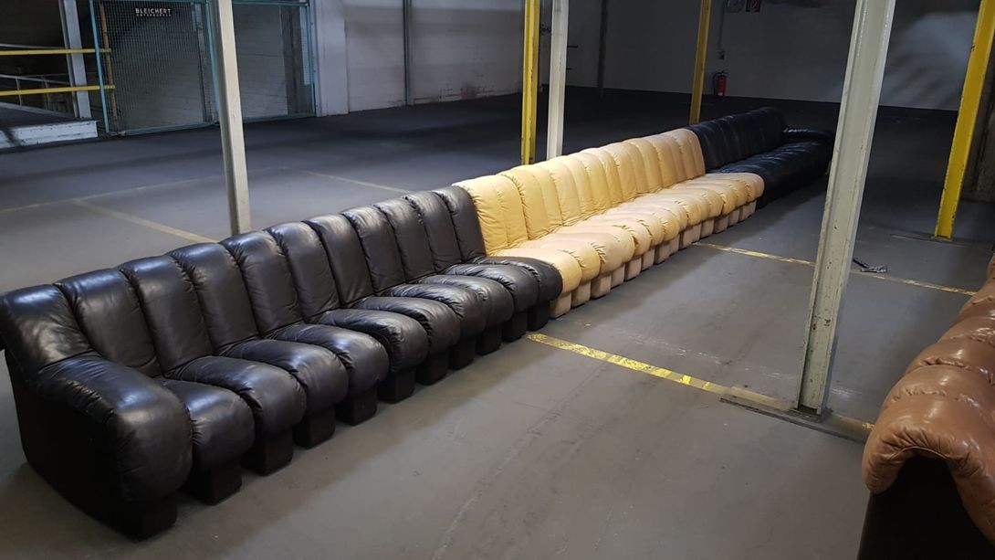 Foto De Sede DS-600 Sofa Pieces Beige (17 pcs.)