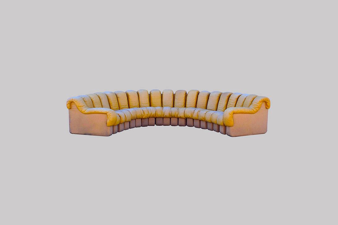 Foto De Sede DS-600 Sofa Pieces Beige (17 pcs.)