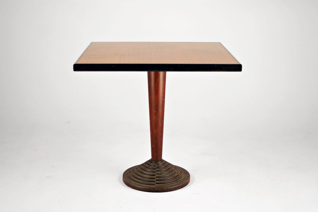 Foto Mahogany Restaurant Table 80cm