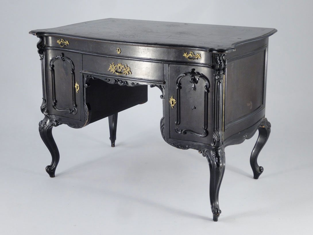 Foto Baroque Historism Desk 1880 h82x115x68