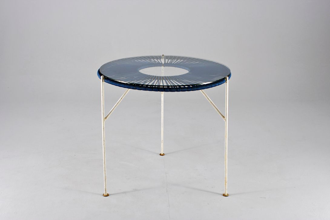 Foto Garden Table Spaghetti Rubber Germany 1970 h68x63