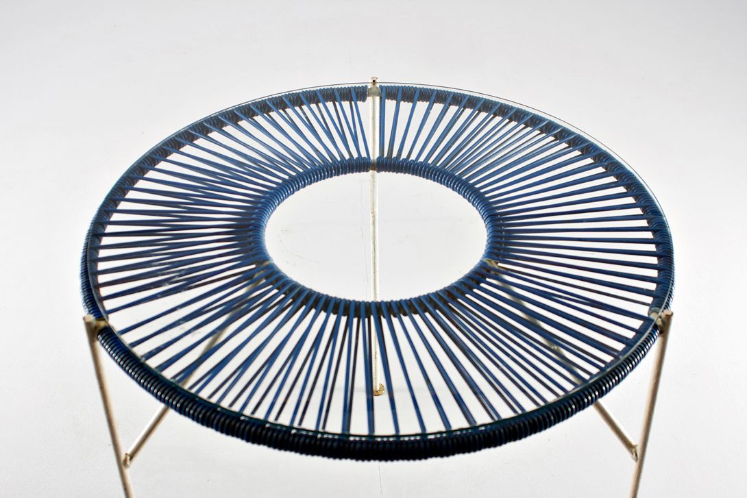 Foto Garden Table Spaghetti Rubber Germany 1970 h68x63