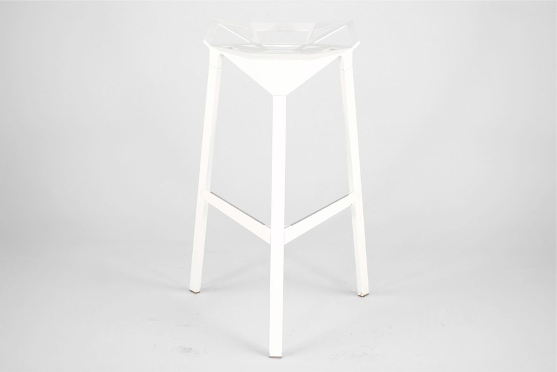 Foto Stool_One Konstantin Grcic Bar Stool White