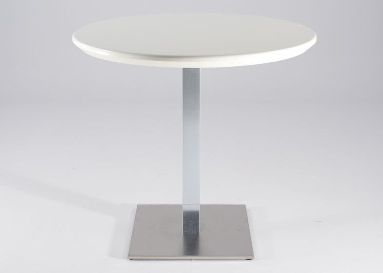 Foto Modular Table White Round Top 80cm