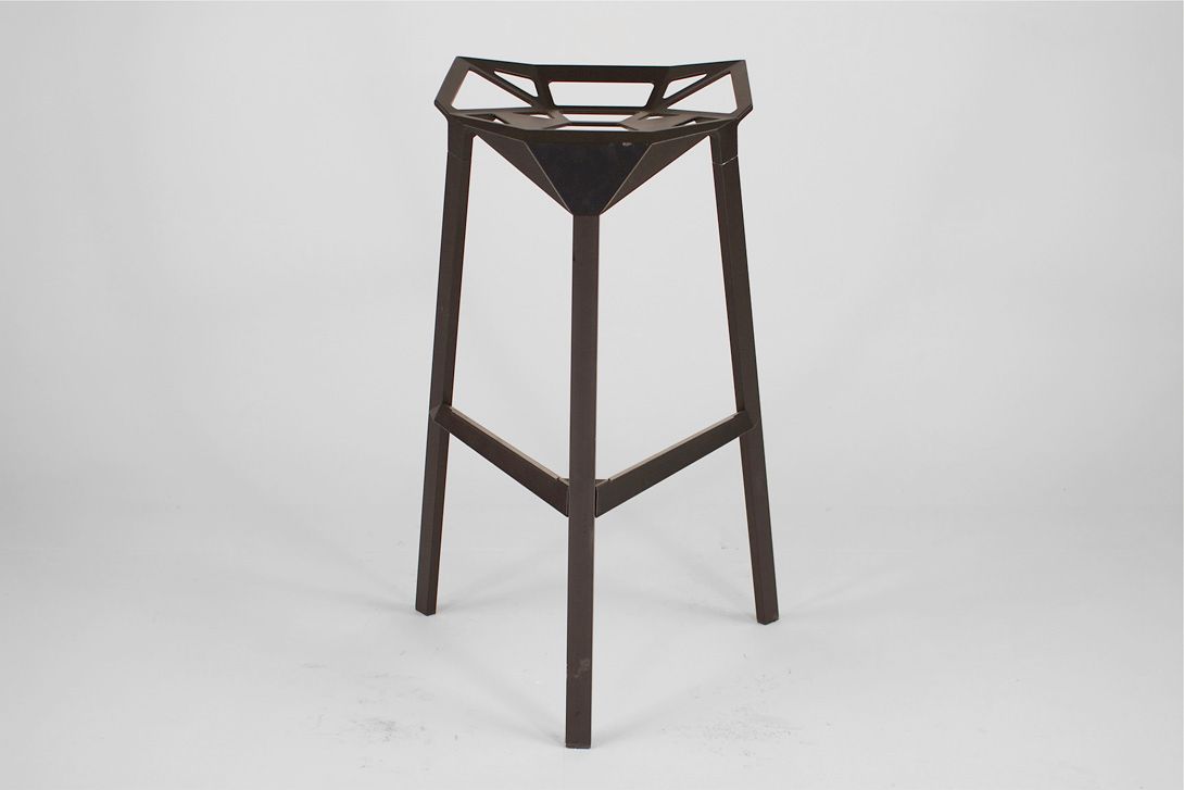 Foto Stool_One Konstantin Grcic Bar Stool Black