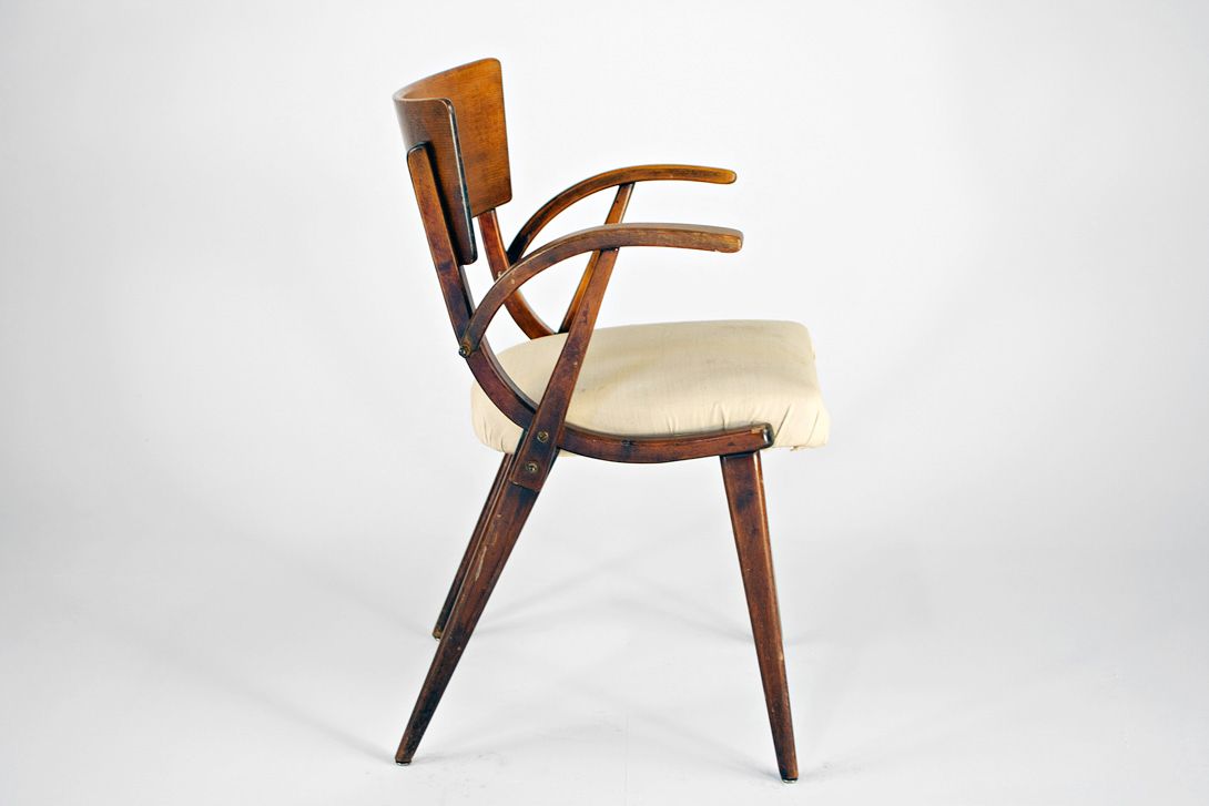 Foto Mid-Century Armchair Prague 1950