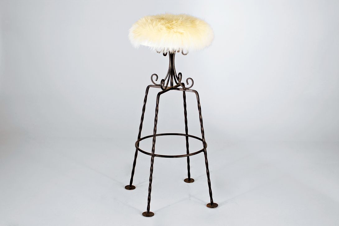 Foto Metal Bar Stool „Mop“