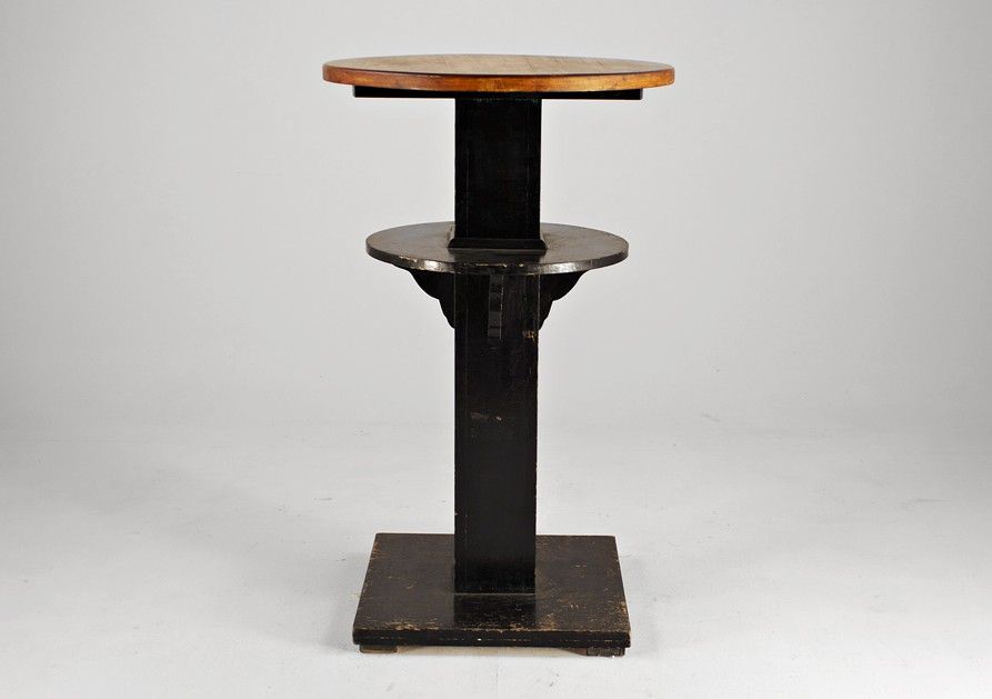 Foto Antique Wooden High Table 1895 h108x65