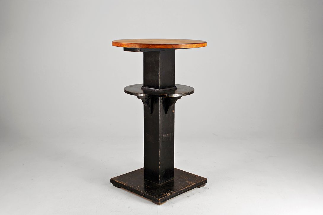 Foto Antique Wooden High Table 1895 h108x65