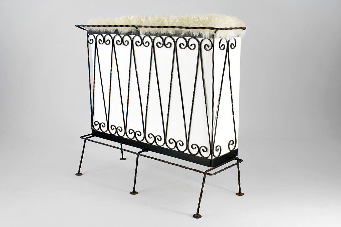 Foto Metal Bar GDR 1965 h115x127x45