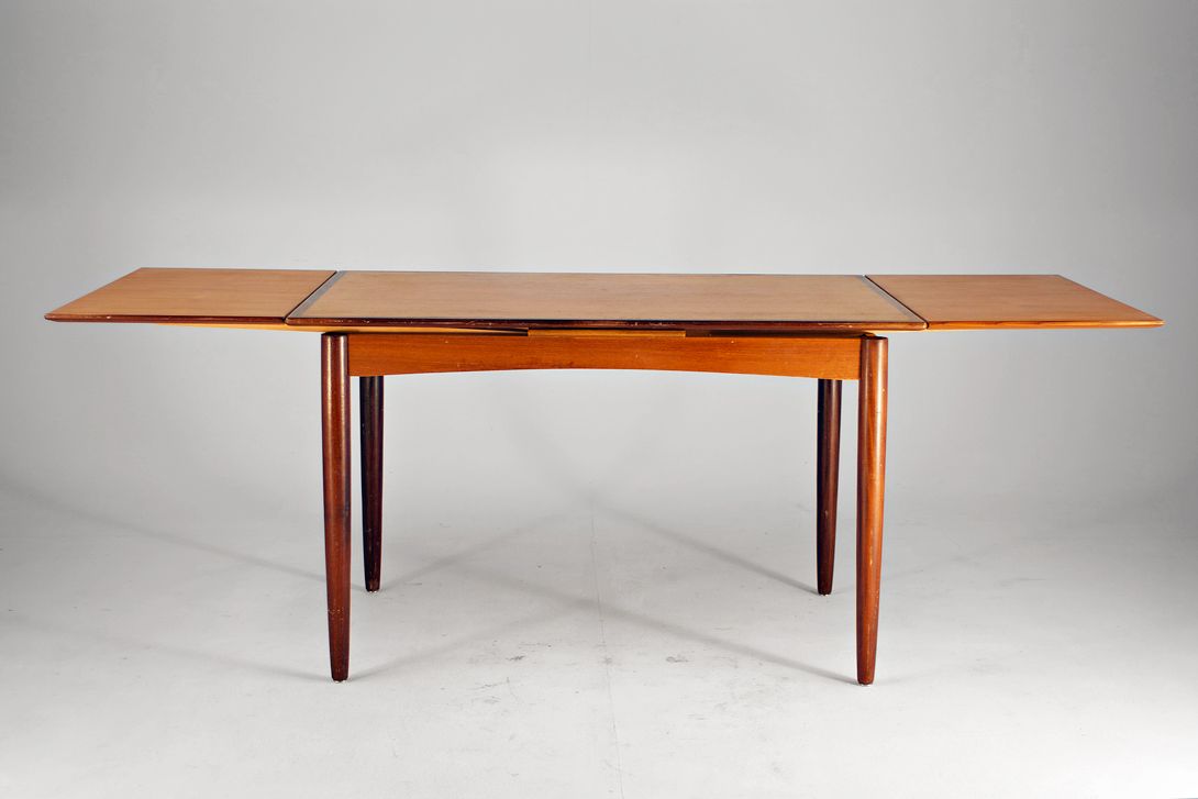 Foto Teak Dining Table Danish 1955 h75x120x80