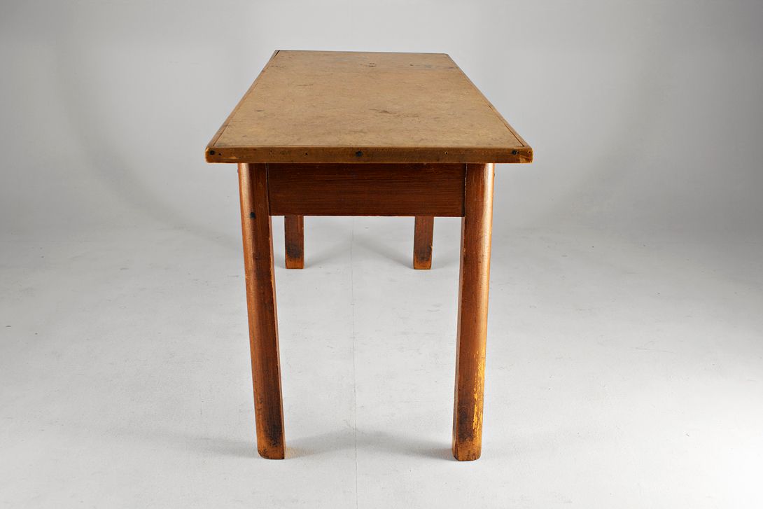 Foto Old Wooden Tavern Table 1920 h78x182x64