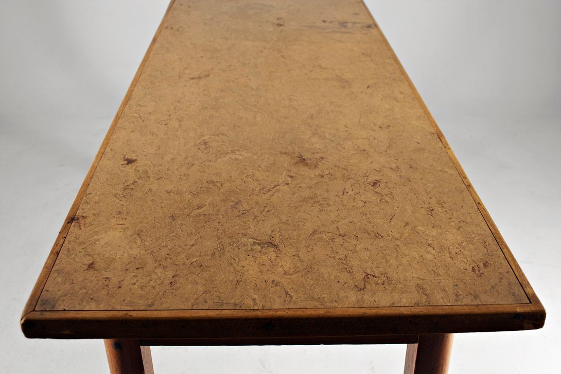 Foto Old Wooden Tavern Table 1920 h78x182x64