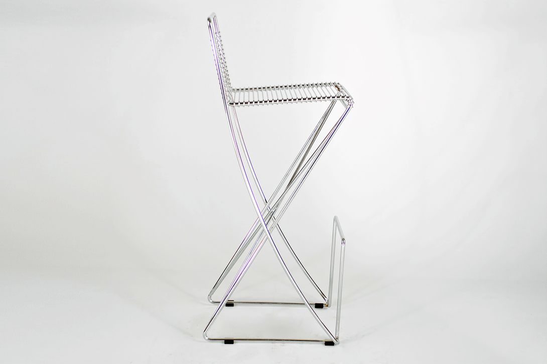 Foto Kreuzschwinger Stool Chair High