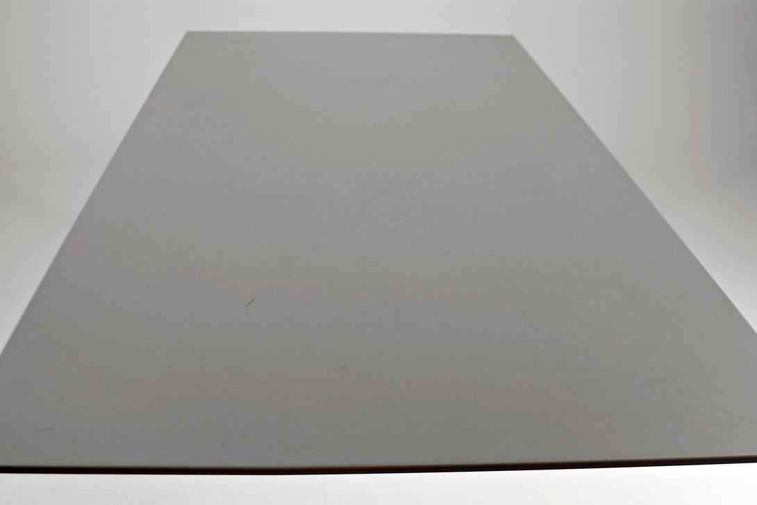 Foto Silver Metal Dining Table h72x190x90