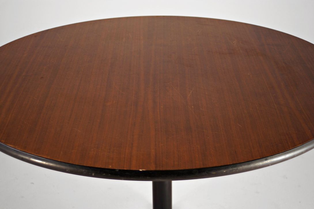 Foto Round Teak Herman Miller Dining Table h73x107